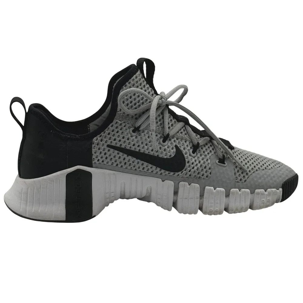 Nike Free Metcon 3 Men's Size 11 Gray Black White Gym Training Shoes CJ0861-090